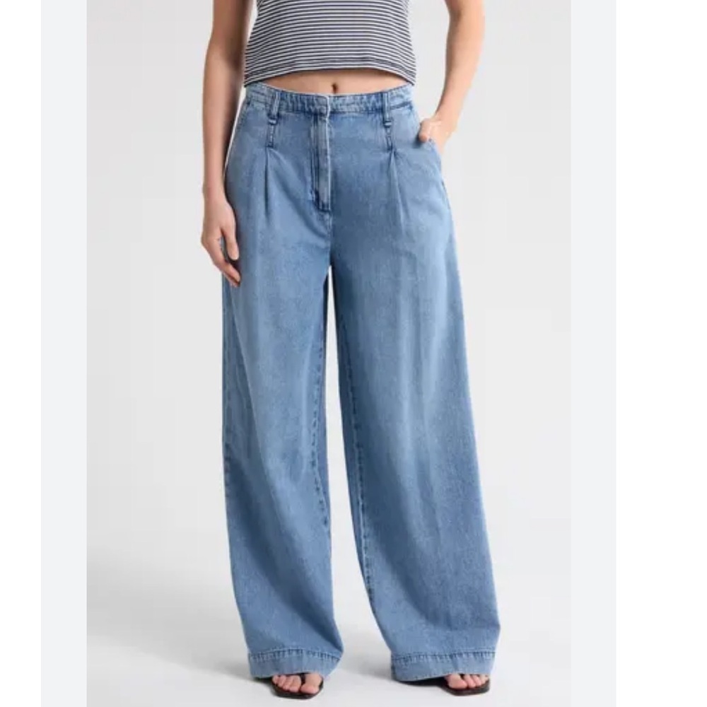 Rag & Bone Aurora Pleated Trousers in Winwood- Size 26.
